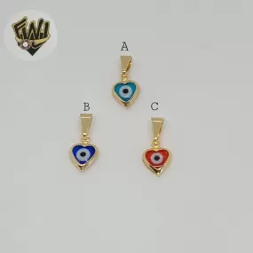 (1-2027) Gold Laminate - Evil Eyes Pendants - BGF