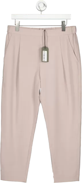 AllSaints Dusty Pink Aleida Tri Ankle Grazer Trousers UK 12