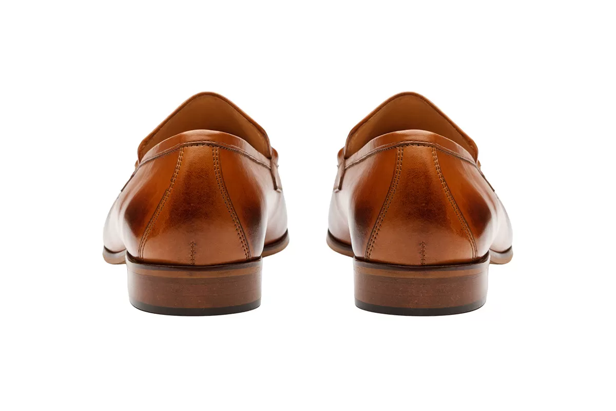 Apron Loafer With Trims -Tan