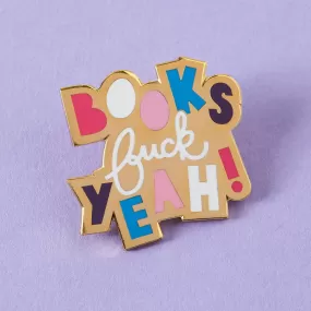 Books F**k Yeah! Enamel Pin