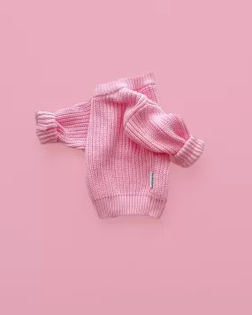 Chunky Knit Sweater | Pink