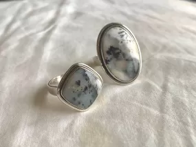 Dendritic Agate Brea Rings - Mixed