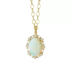 Mogul Ethiopian Opal Pendant