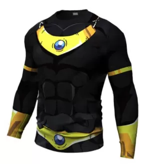 Onyx Broly Dragon Ball Z Long Sleeve Compression Rash Guard