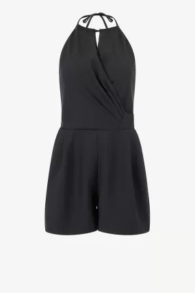 Playsuit Pobea in Schwarz