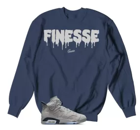 Retro 6 Georgetown Finesse Sweater