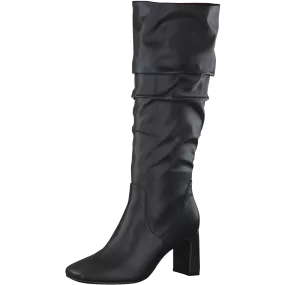 S Oliver Black Knee High Boot