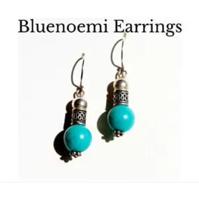 Silver earrings / earrings for woman Filigree Earrings / Coral Turquoise Eilat