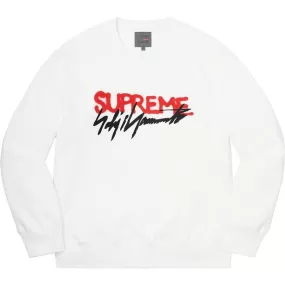 Supreme/ Yohji Yamamoto Crewneck (White)