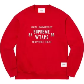 Supreme/WTAPS Crewneck (Red)