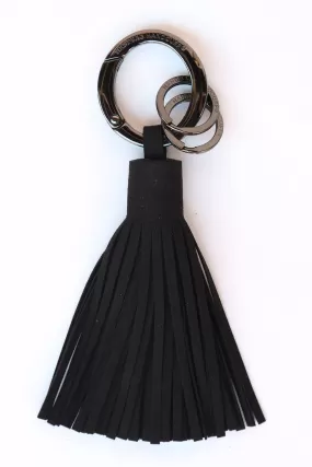 Tassel Key Chain - Black (Midnight)