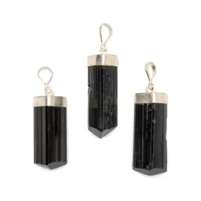 Tourmaline - Black, Terminated Pendants