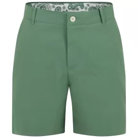 x QGC Golf Shorts Deep Forest Green - SS24